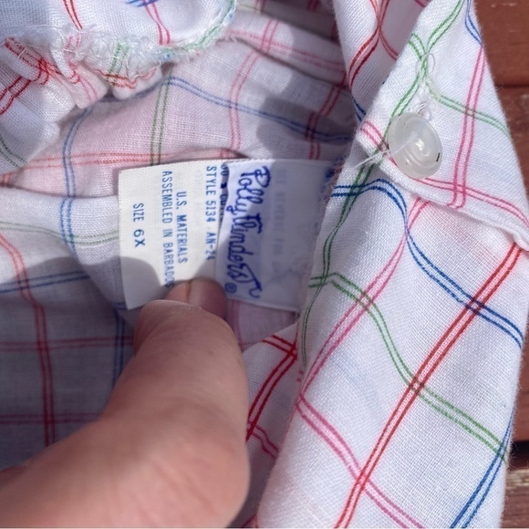 Polly Flinders Vintage Dress 6X Primary Color Plastic Bead Animal Embellish RARE - Picture 7 of 10